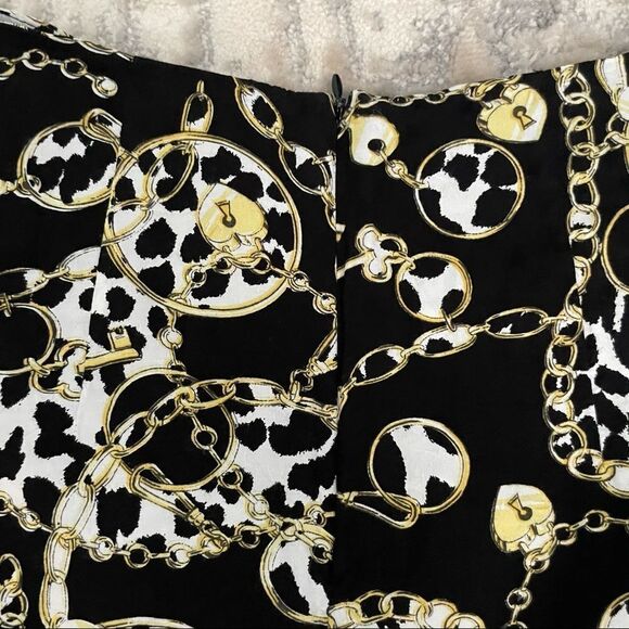 🚨 3 for $25 - TOPSHOP Chain Print Mini Skirt - Picture 5 of 7